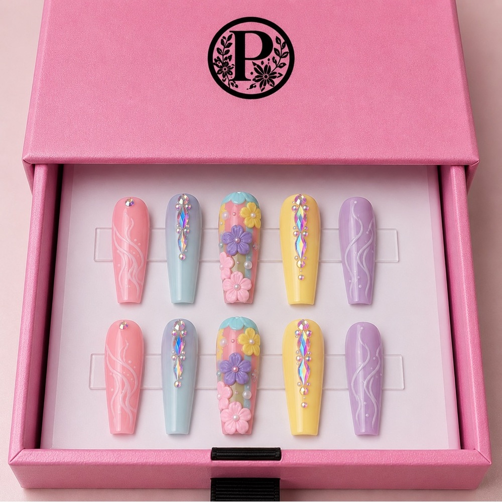 Gand made press on gel nail set